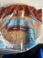 Carb control Whole wheat