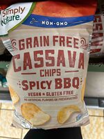 Grain Free Cassava Chips Spicy Bbq