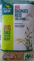 Bio basmati Reis Vollkorn
