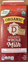 Organic Whole Milk
