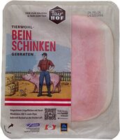 Beinschinken gebraten