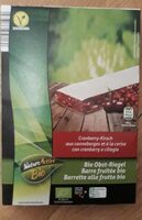 Barre fruitée bio