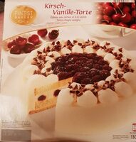 Gâteau aux cerises et à la vanille