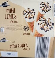 Mini cones Vanilla