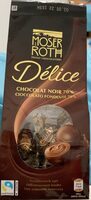 Délice Chocolat Noir 70%