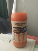 Gerettete Bio Karotte Saft