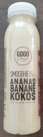 Smoothie Ananas Banane Kokos