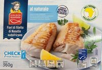 Fiori di filetto di nasello sudafricano