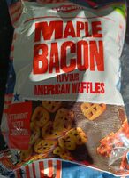 Maple Bacon Flavour American Waffles