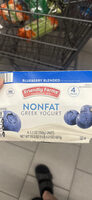 Blueberry Blended Nonfat Greek Yogurt