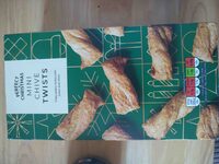 PERFECT CHRISTMAS MINI CHIVE TWISTS Flaky pastry t