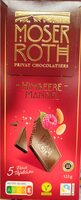 Zartbitterschokolade - Himbeere-Mandel