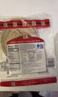 Whole Wheat + Flax & Oat Bran Pita Bread
