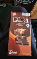 Chocolate Baking Bar