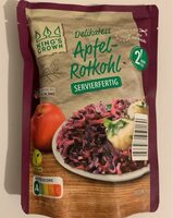 Apfelrotkohl