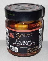 Exotische Gewürzoliven