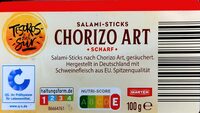Salami-Sticks - Chorizo Art scharf