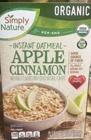 Instant Oatmeal Apple Cinnamon