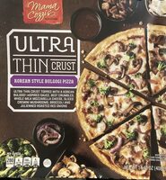 Ultra Thin Crust Korean Style Bulgogi Pizza