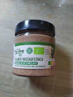 Veganer Brotaufstrich Leberwurst Art mit Schnittlauch