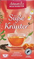 Süße Kräuter - Kräutertee mit Karamellgeschmack