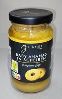 Baby-Ananas in Scheiben - In eigenem Saft