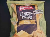 Lencse-chips füstölt sajt ízű
