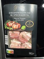 Ziegenfrischkäse im Specknantel