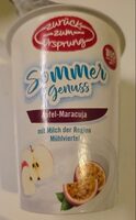 Apfel Maracuja joghurt