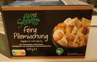 TK-Eigen ALDI ALL SEASONS Tk- PILZE Feine Pilzmischung 600g 3.99€ 1kg 6.65€