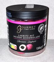 Lakritz mit weißer Schokolade - Himbeer-Joghurt