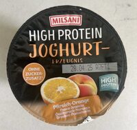 Pfirsich-Orange High Protein Joghurt