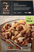 Beef pappardelle
