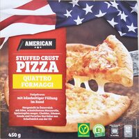 Stuffed Crust Pizza Quattro Formaggi
