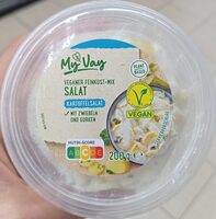 Veganer Salat - Kartoffelsalat