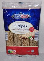 Crêpes mit Kakaofüllung