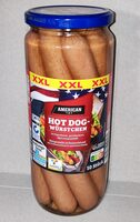 Hot Dog-Würstchen XXL