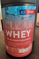 Clear Whey Ice Tea Peach