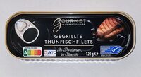 Gegrillte Thunfischfilets in Olivenöl