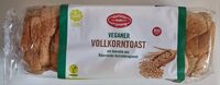 Veganer Vollkorntoast