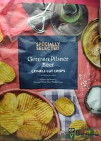 German Pilsner Beer Crinkle Cut Crisps