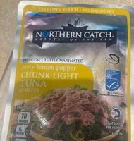 Zesty lemon pepper chunk light tuna in water