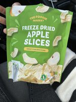 Freeze dried apple slices
