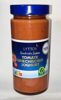 Griechische Suppe - Tomate-Griechischer Joghurt