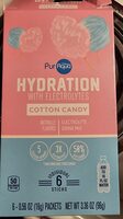 Hydration With Electrolytes Cotton Candy