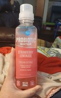Probiotic Water Strawberry Lemonade