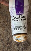 Italian sweet cream coffee creamer