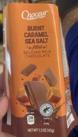 Burnt Caramel Sea Salt filled Belgian Milk Chocolate