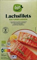 Bio-Lachsfilets naturbelassen