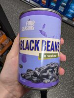 BLACK BEANS in water